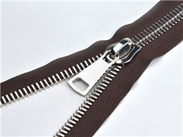 NO.15 Euro-Teeth Metal Long Chain Zipper