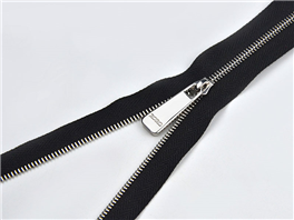 NO.3 Euro-Teeth Metal Long Chain Zipper